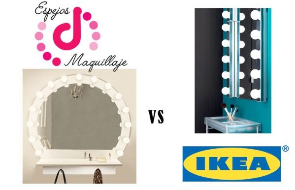 Diferencias entre Espejos de Maquillaje Vs IKEA